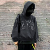 Askyurself Hoodie Hooded Sweater Trendy Loose Casual Hoodie for Men