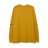 Man Fall Outfits High Street Simple Embroidered Letter Pattern Long Sleeve T-shirt Men and Women Oversize Loose round Neck