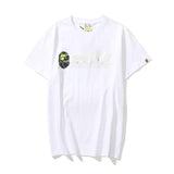 Bathing Ape T Shirt Summer Letter Print Short-Sleeve T-shirt