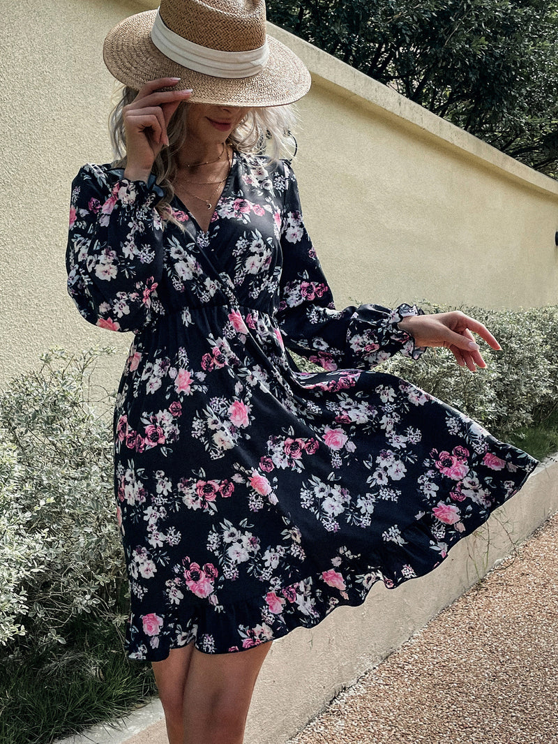 Nine Britton Dress Blue Print