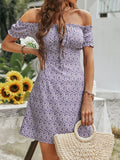 Nine Britton Dress Purple Sexy Dress
