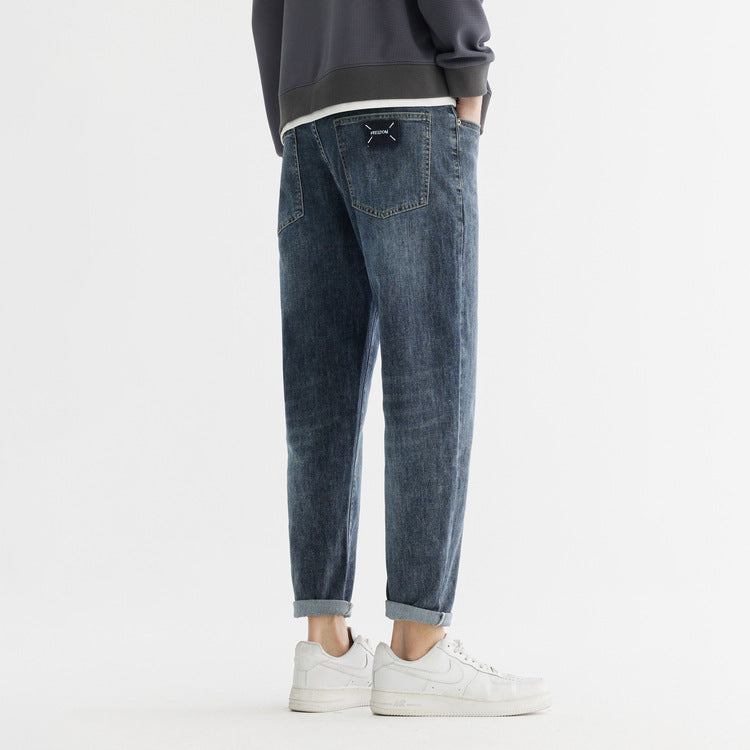 Men Jeans Blue Men's Jeans Simple