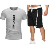 Fog Fear Of God T Shirt & Shorts 2 Piece Set Loose T-Shirt Cotton Men'S Casual Male