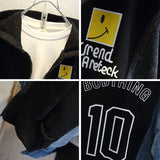 Toddler Boys Jackets Boys Autumn Clothing Stitching Jacket Hooded Jacket