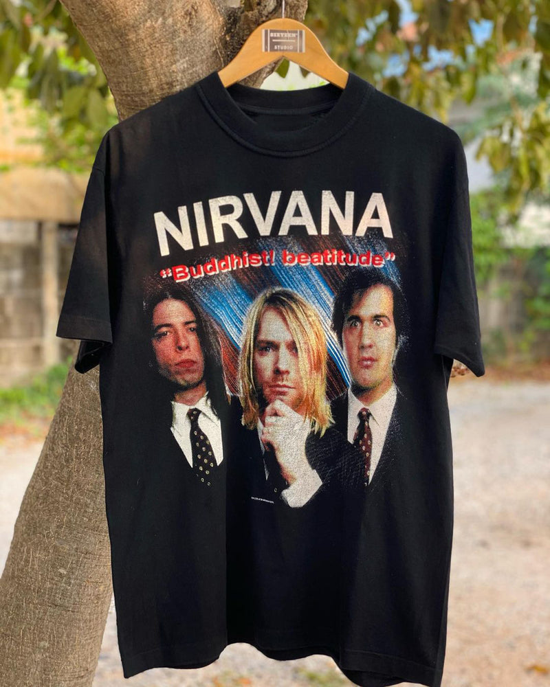 Nirvana T Shirt Vintage Nirvana Kurt Cobain Rock