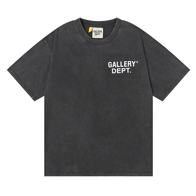 Gallery Dept T Shitrs Vintage Printed Letter Short Sleeve T-shirt
