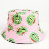 Bucket Hat Fishing Cap Cotton Print Fisherman Hat Flower Fashion Basin Hat for Men and Women Casual Sun Hat