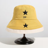 Women Bucket Hat Large Board Brim Face Cover Ultraviolet-Proof