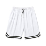 Men White Shorts Summer Loose Casual Fashion Brand Pants