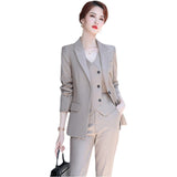 Interview Suit Women Suit Female Winter Business Fashion