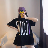 Vlone T Shirt Short-Sleeved Men'S T-Shirt Women'S Loose Large Size