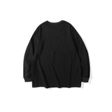 Man Fall Outfits Men's T-shirt Loose Printed Thin Sweater Base