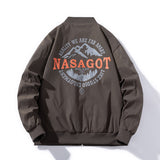 Varsity Jacket Men'S Casual Street Baggy Coat Women'S Jacket