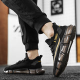 designer Sneaker Shoes Summer Cool Fashion Sports and Leisure Low Top Thick Bottom Breathable Color Sole Men's Shoes