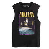 Nirvana T Shirt Rock Sleeveless T-Shirt Vest