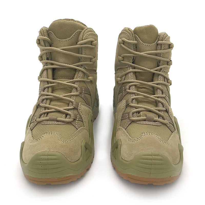 Hiking Shoes Mid-Top High-Top Military Fans Combat Boots Outdoor Training Hiking Shoes Military Fans Combat Boots