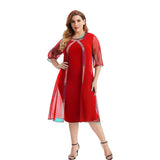 African Dashiki Dress Summer Women's Slim Fit Fashion Dress