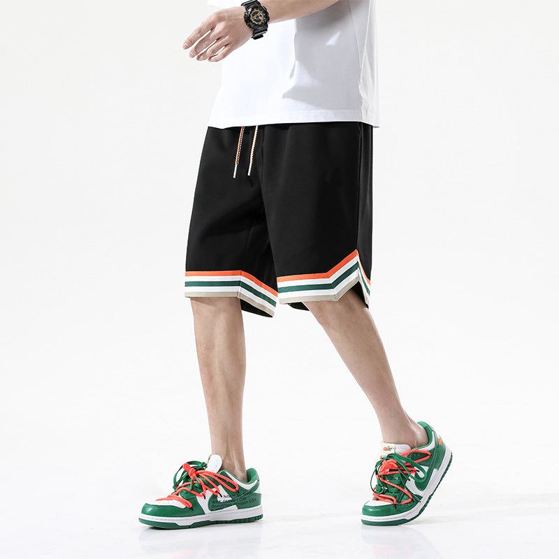 Men White Shorts Summer Shorts Men Loose Casual Pants