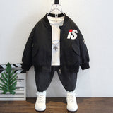 Toddler Boys Jackets Boys' Baseball Uniform Jacket Fall Jacket