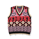 Men Sweater Sweater Vest Men's Sleeveless Sweater Vest