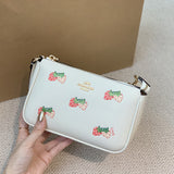 Strawberry Bags Women's Zipper Strawberry Casual Handbag