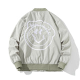 Varsity Jacket Vintage Embroidered Jacket Men'S Autumn And Winter Baseball Uniform