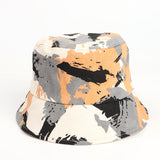 Bucket Hat Fishing Cap Cotton Print Fisherman Hat Camouflage Men's and Women's Outdoor Leisure Sun Hat