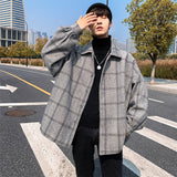 Men Shirts Woolen Coat Men's Cross-Border Loose