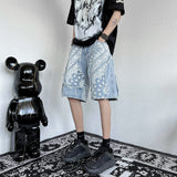 Men Denim Shorts Men's Summer