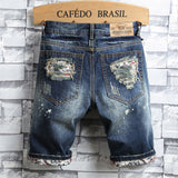 Men Jorts Men's Summer Fashion Men Short Pants