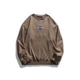 Crew Neck Sweatshirts for Men Men's Autumn Letter Printed round Neck Men's Clothing