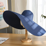 Big Hats Women's Korean-Style Casual Beach Hat Straw Hat