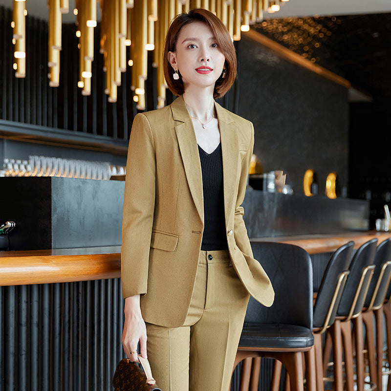 Interview Suit Women Suit Women's Fashion Spring and Autumn Work Clothes