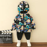 Toddler Boys Jackets Boys' Autumn Hooded Coat