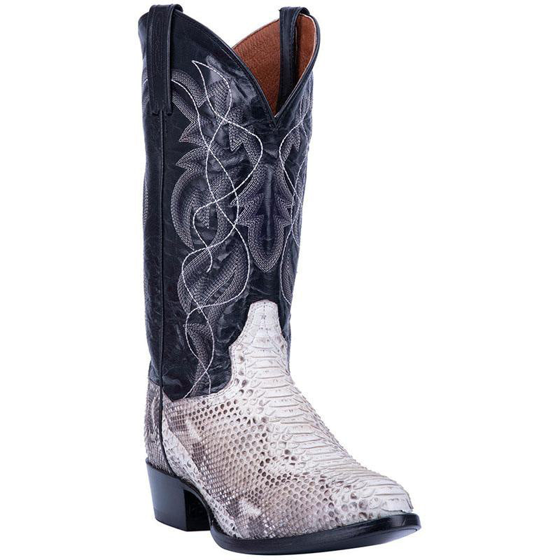 Python Boots Mid-Calf Pattern Casual Fashionable Men and Women High Leg Boot
