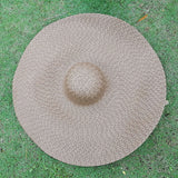 Big Hats Spring/Summer Big Brim Straw Hat Beach Sun-Proof