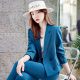 Interview Suit Women's Suit Jacket Women's Spring and Autumn Leisure Suit