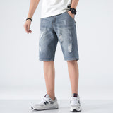 Men Jorts Denim Shorts Men's Loose plus Size Summer