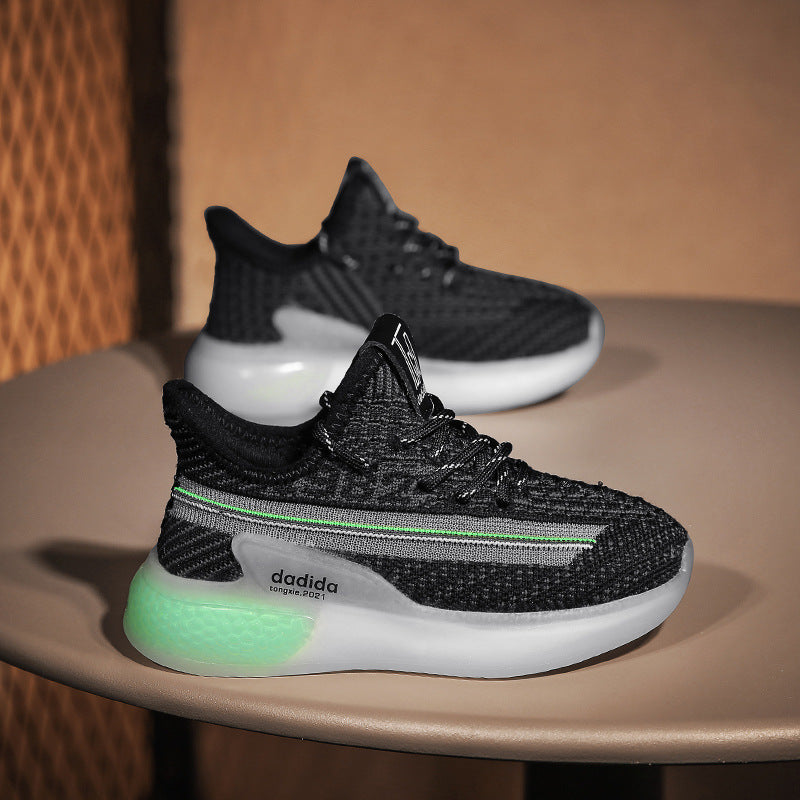 designer Sneaker Shoes Boys' Breathable Casual Medium and Large Children's Sneakers