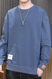 Men's Sweatshirt Sweater Men's Long Sleeve round Neck Loose Men's Clothing