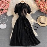 Betty Draper Valentine's Day Dress Vintage Court Style Socialite Swing Dress