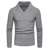 Men's Sweatshirt Fall Winter Men Casual Fashion V-neck