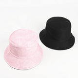 Bucket Hat Fishing Cap Cotton Print Fisherman Hat Printing Bucket Hat Men and Women Outdoor Leisure