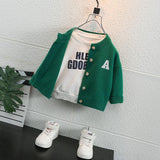 Toddler Boys Sweater Boys' Sweater Cardigan Autumn Sweater
