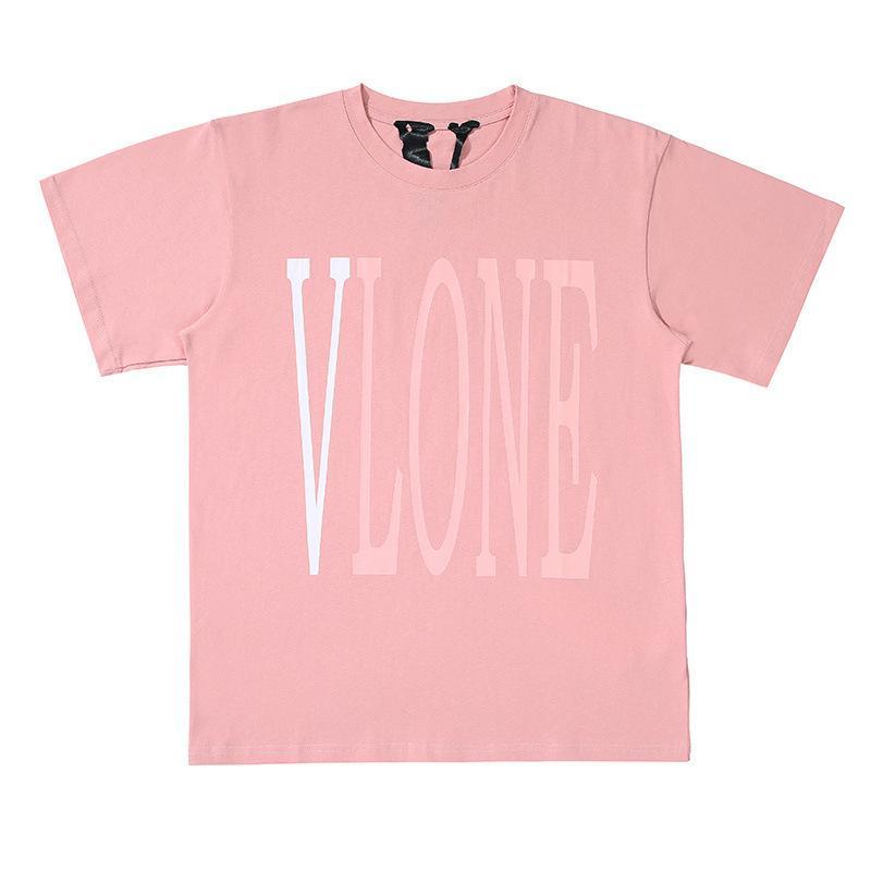Vlone Short Sleeve Plus Size Casual Retro Sports Men'S Clothing