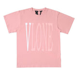 Vlone Short Sleeve Plus Size Casual Retro Sports Men'S Clothing
