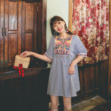Coachella Music Festival Outfits Embroidery Color Hair Ball Travel Holiday Dress