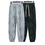Vlone Pant Large V Casual Letter Print Men'S And Women'S Sports Pants Casual Pants Trousers