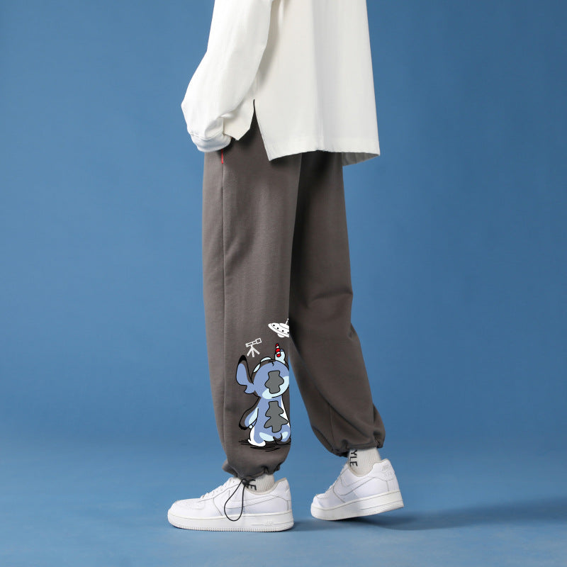 Grey Sweatpants Casual Long Pants Men's Spring and Autumn