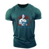 Wifebeater Shirt round Neck Loose Half Sleeve